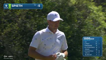 Jordan Spieth | Round 4 | 9th hole | Shot 1 | 2026 Valspar