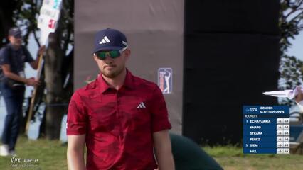 Connor Syme | Round 1 | 15th hole | Shot 4 | 2025 Genesis Scottish Open