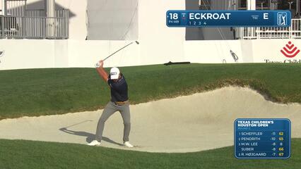 Austin Eckroat | Round 2 | 18th hole | Shot 3 | 2025 Houston Open
