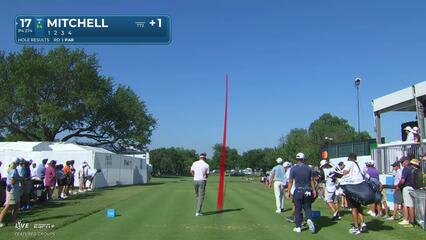 Keith Mitchell | Round 2 | 17th hole | Shot 1 | 2025 Charles Schwab