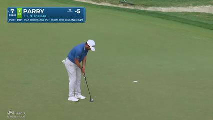 John Parry | Round 1 | 7th hole | Shot 3 | 2026 Valero