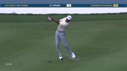 Sudarshan Yellamaraju | Round 4 | 4th hole | Shot 2 | 2026 THE PLAYERS