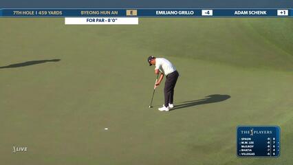 Byeong Hun An | Round 2 | 7th hole | Shot 4 | 2025 THE PLAYERS