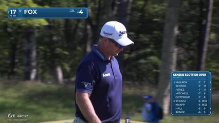 Ryan Fox | Round 2 | 17th hole | Shot 4 | 2025 Genesis Scottish Open