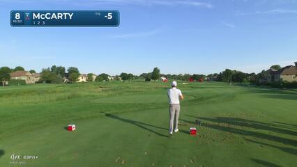 Matt McCarty | Round 4 | 8th hole | Shot 1 | 2025 3M Open