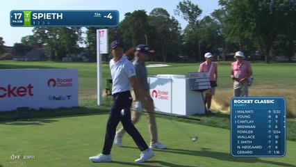 Jordan Spieth | Round 2 | 17th hole | Shot 1 | 2026 Rocket Classic