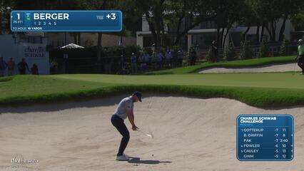 Daniel Berger | Round 2 | 1st hole | Shot 3 | 2025 Charles Schwab