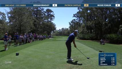 Patrick Cantlay | Round 1 | 2nd hole | Shot 1 | 2025 THE PLAYERS