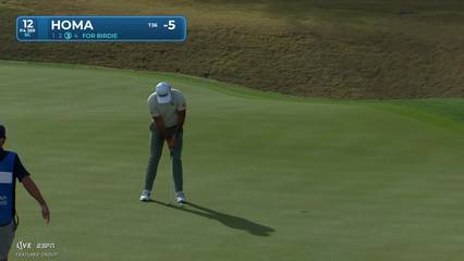 Max Homa | Round 1 | 12th hole | Shot 3 | 2026 The American Express