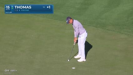Justin Thomas | Round 2 | 15th hole | Shot 3 | 2025 Valspar