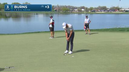 Sam Burns | Round 2 | 3rd hole | Shot 4 | 2025 Arnold Palmer Invitational