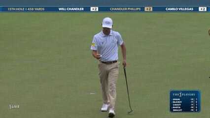 Chandler Phillips | Round 4 | 15th hole | Shot 4 | 2025 THE PLAYERS