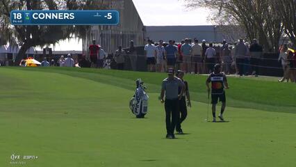 Corey Conners | Round 2 | 18th hole | Shot 2 | 2025 Arnold Palmer Invitational