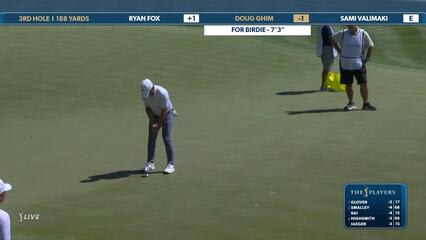 Doug Ghim | Round 1 | 3rd hole | Shot 3 | 2025 THE PLAYERS