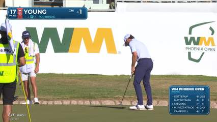 Cameron Young | Round 2 | 17th hole | Shot 3 | 2026 WM Phoenix Open