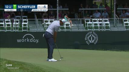 Scottie Scheffler | 2023 the Memorial | Round 4 | 12th hole | Shot 3