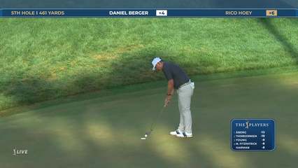 Rico Hoey | Round 4 | 5th hole | Shot 4 | 2026 THE PLAYERS