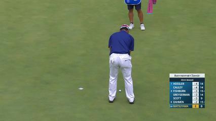 Hideki Matsuyama | Round 1 | 9th hole | Shot 4 | 2025 Baycurrent
