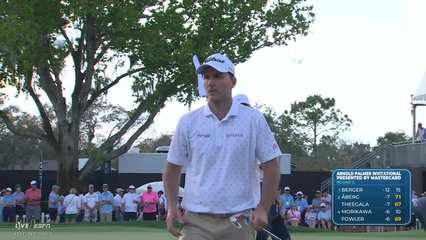 Russell Henley | Round 2 | 9th hole | Shot 5 | 2026 Arnold Palmer