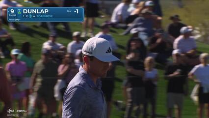 Nick Dunlap | Round 1 | 9th hole | Shot 4 | 2025 WM Phoenix Open