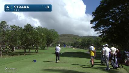 Sepp Straka | Round 2 | 4th hole | Shot 1 | 2025 Sony Open