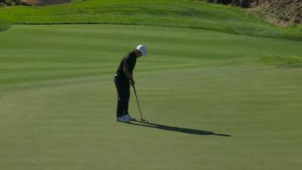 Takumi Kanaya | Round 2 | 17th hole | Shot 3 | 2025 Bank of Utah