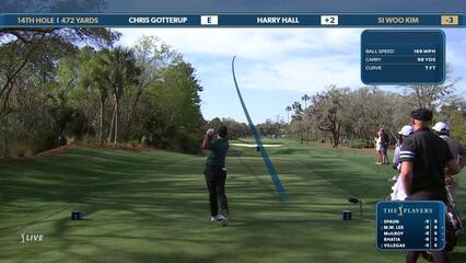 Si Woo Kim | Round 2 | 14th hole | Shot 1 | 2025 THE PLAYERS