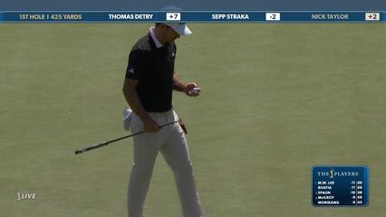 Nick Taylor | Round 2 | 1st hole | Shot 4 | 2025 THE PLAYERS