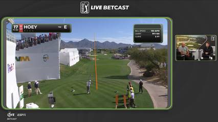 Rico Hoey | Round 2 | 17th hole | Shot 1 | 2026 WM Phoenix Open