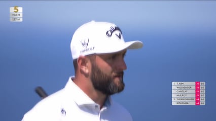 Jon Rahm | Round 1 | 5th hole | Shot 3 | 2026 Genesis Scottish Open