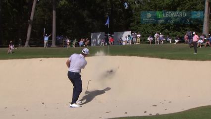 Justin Leonard | Round 3 | 10th hole | Shot 3 | 2025 Dominion