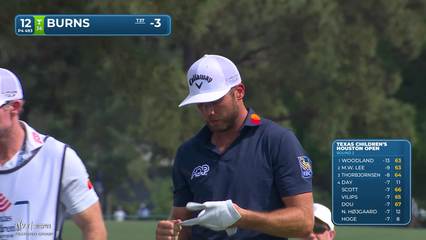 Sam Burns | Round 2 | 12th hole | Shot 1 | 2026 Texas Children's