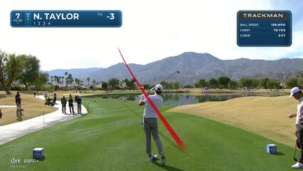 Nick Taylor | Round 1 | 7th hole | Shot 1 | 2025 The American Express