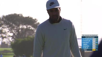 Tony Finau | Round 2 | 17th hole | Shot 4 | 2025 Genesis