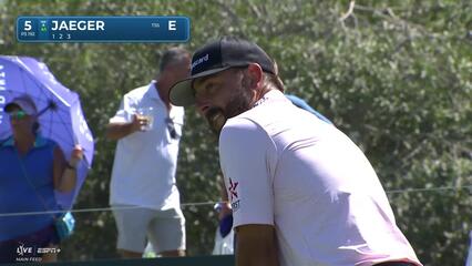 Stephan Jaeger | Round 1 | 5th hole | Shot 1 | 2025 Mexico Open