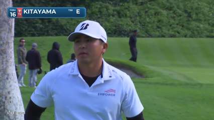Kurt Kitayama | Round 4 | 16th hole | Shot 2 | 2026 The Genesis