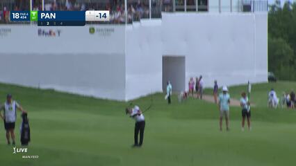 C.T. Pan | 2024 John Deere | Round 2 | 18th hole | Shot 2