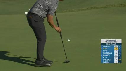 Rico Hoey | Round 4 | 12th hole | Shot 3 | 2025 Bank of Utah