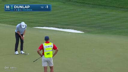 Nick Dunlap | Round 2 | 18th hole | Shot 3 | 2025 WM Phoenix Open