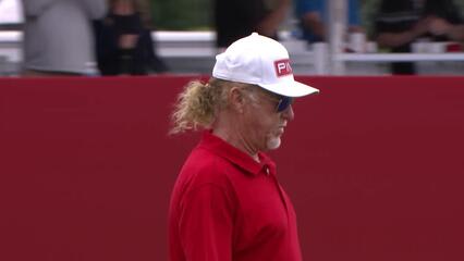Miguel Angel Jiménez | Round 2 | 17th hole | Shot 5 | 2025 Rogers Charity