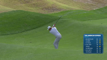Haotong Li | Round 3 | 12th hole | Shot 2 | 2026 The American Express
