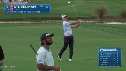 Kevin Streelman | Round 3 | 9th hole | Shot 2 | 2026 Cognizant Classic