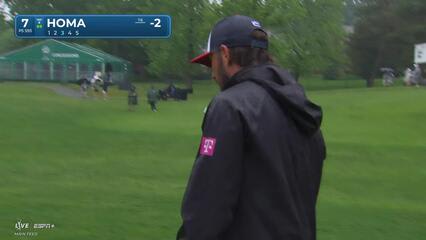 Max Homa | Round 2 | 7th hole | Shot 3 | 2025 the Memorial