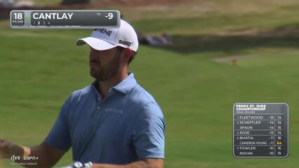 Patrick Cantlay | Round 4 | 18th hole | Shot 2 | 2025 FedEx St. Jude