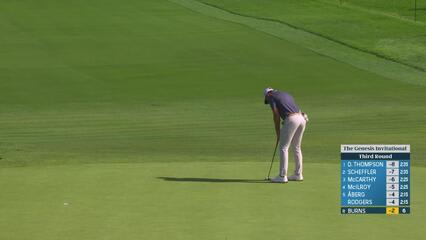 Sam Burns | Round 3 | 7th hole | Shot 4 | 2025 Genesis