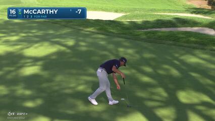 Denny McCarthy | Round 3 | 16th hole | Shot 3 | 2025 Genesis