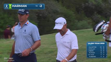 Brian Harman | Round 2 | 2nd hole | Shot 1 | 2026 Valero