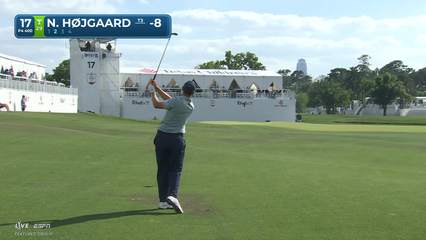 Nicolai Højgaard | Round 2 | 17th hole | Shot 2 | 2026 Texas Children's