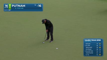 Andrew Putnam | Round 4 | 16th hole | Shot 4 | 2026 Valero