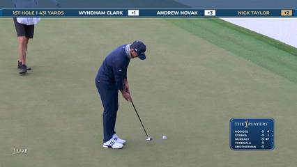 Nick Taylor | Round 2 | 1st hole | Shot 5 | 2026 THE PLAYERS